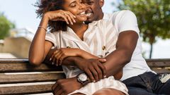 Happy couple