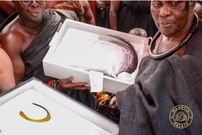 Otumfuo Osei Tutu II receives looted royal artefacts from US museums