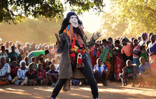 Gule Wamkulu festival [Shutterstock/Dietmar Temps]