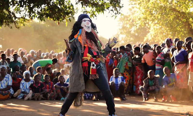 Gule Wamkulu festival [Shutterstock/Dietmar Temps]