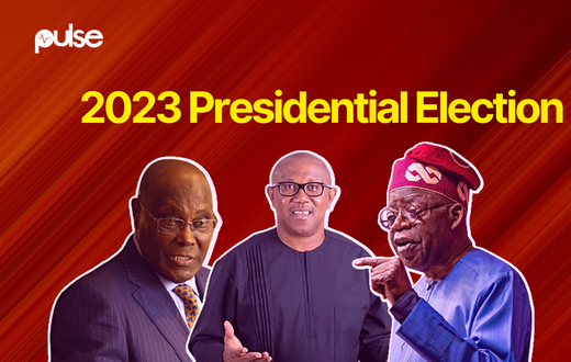 Nigeria's 2023 presidential election is closely-contested by Atiku Abubakar, Peter Obi and Bola Tinubu,
