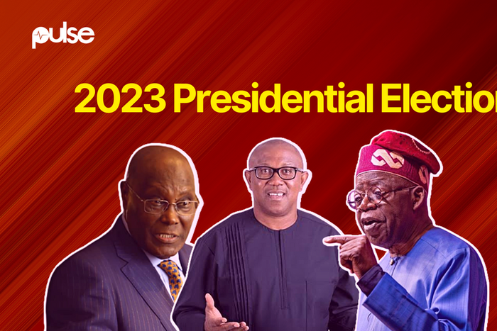 Nigeria's 2023 presidential election is closely-contested by Atiku Abubakar, Peter Obi and Bola Tinubu,