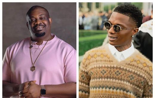 Wizkid calls Don Jazzy an amazing human