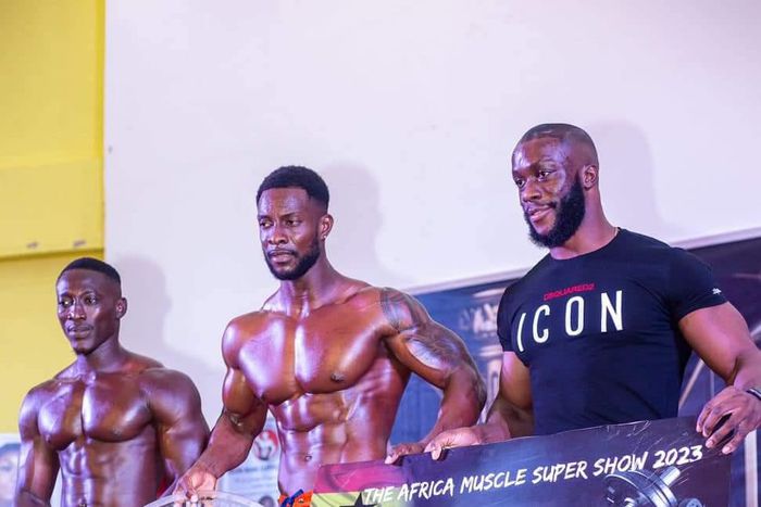 Ghana’s Martinson Ampadu adjudged overall winner at Africa Muscle Super Show