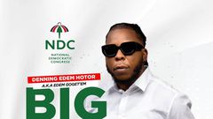 Edem to make big 'NDC' announcement tomorrow; fans convinced he wants to be an MP