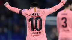 Lionel Messi steals the show against Espanyol