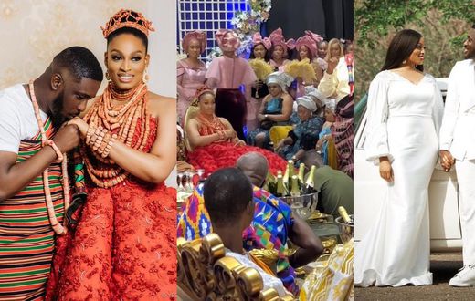 Pastor Enoch of Accra’s CEYC marries Nigerian lover in grand luxurious wedding