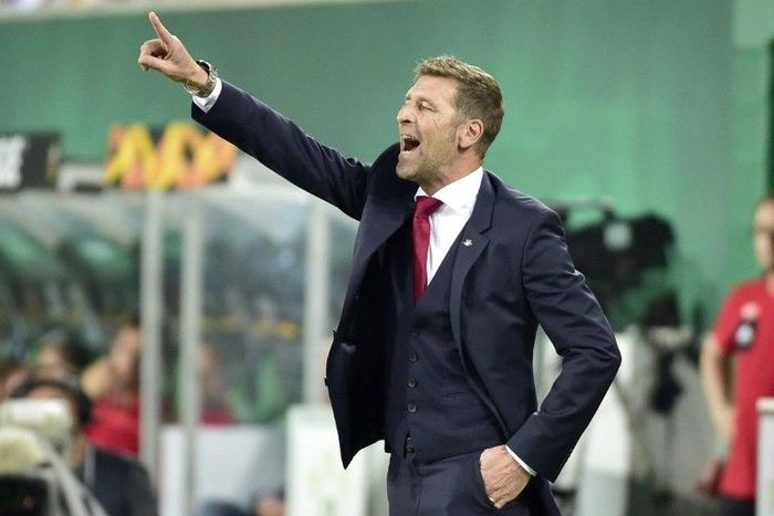 Spartak Moscow have sacked their coach, Italian Massimo Carrera