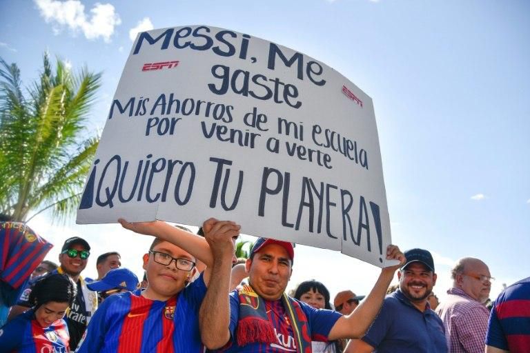 For Lionel Messi's fanatical fans there is a growing sense of time running out to see the star in action as Messi turned 31 in June