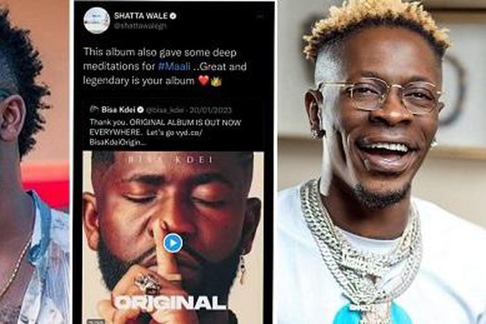 Shatta Wale crowns Bisa Kdei as a legend and reveals how the singer influenced his album