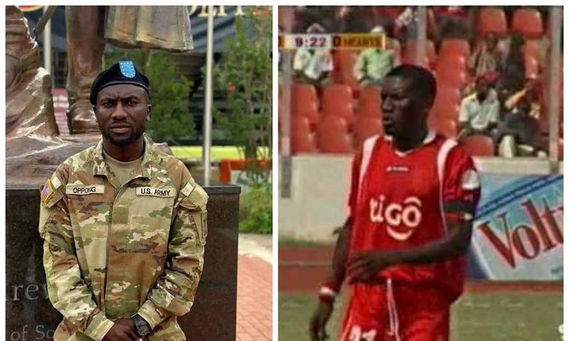 Samad Oppong: Ex-Kotoko player graduates from US Army