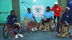 Ghana’s wheelchair tennis team 'received GHc100 each' to participate in tournament in Nigeria