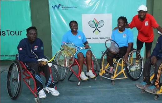 Ghana’s wheelchair tennis team 'received GHc100 each' to participate in tournament in Nigeria