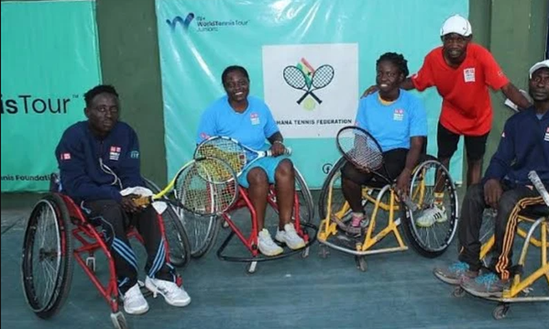 Ghana’s wheelchair tennis team 'received GHc100 each' to participate in tournament in Nigeria