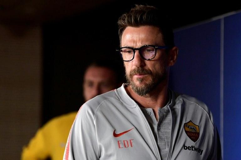 Roma coach Eusebio Di Francesco looks for solutions as the club slump to 14th in Serie A.