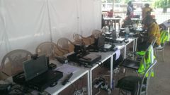 NIA workers on sit-down strike over unpaid salaries