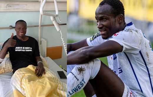 Dwamena must consider retiring from football over heart problems - CAF Medical Officer