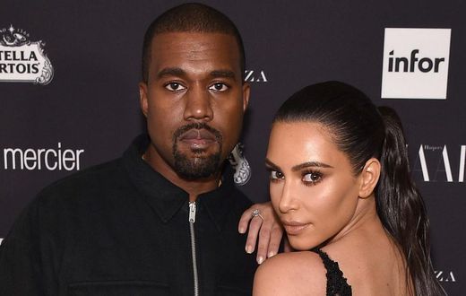 2016: Kanye West and Kim Kardashian