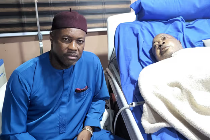 Nollywood actor Amaechi Muonagor still battles paralysis [Facebook/Hon Tony Oneweek Muonagor]