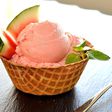 Watermelon ice cream