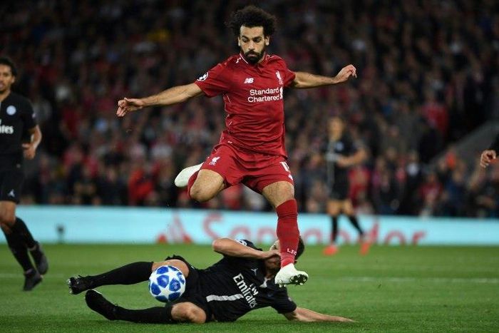 Salah has scored only twice so far this season and was substituted late on against Paris Saint-Germain