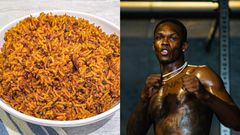 Isreal Adesanya: I love Ghana's banku, waakye but Jollof came from Nigeria