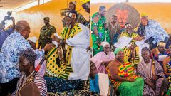 Ablakwa overjoyed as Ya-Na invites him to palace, makes huge donation to flood victims