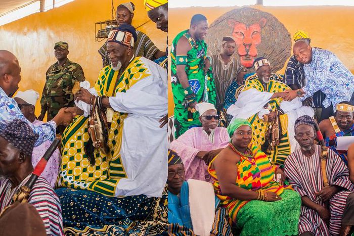 Ablakwa overjoyed as Ya-Na invites him to palace, makes huge donation to flood victims