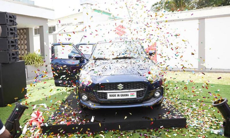 Commissioning ceremony of first locally assembled Suzuki Swift in Ghana