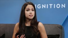 Kristen Sonday, cofounder and chief operating officer of Paladin, talking at Business Insider's IGNITION conference on Monday, December 3, 2018.