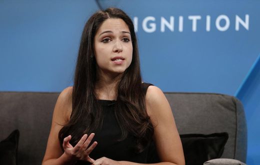 Kristen Sonday, cofounder and chief operating officer of Paladin, talking at Business Insider's IGNITION conference on Monday, December 3, 2018.