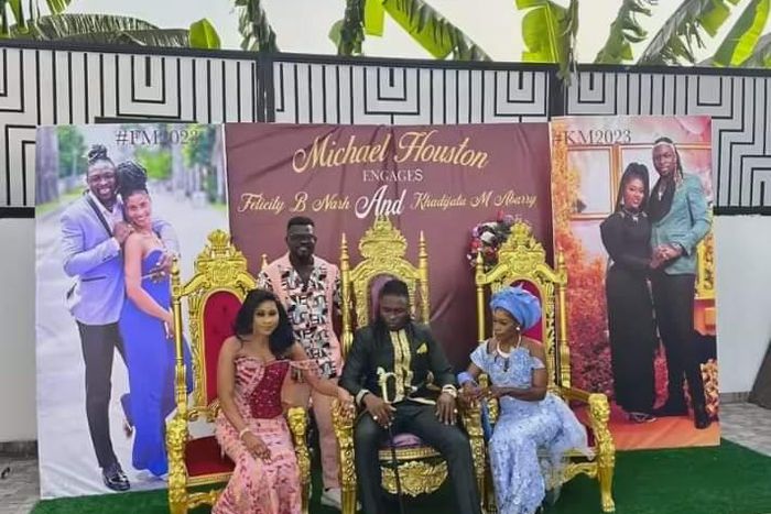 Ghanaian man married two women on the same day at the same ceremony