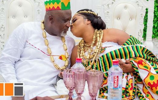 Hopeson Adorye (left) Empress Gifty (right)