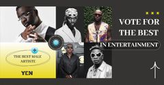 Nominees for Best Male Artiste