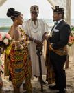 Snowfall stars just took Ghanaian kente to next level