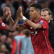 Liverpool forward Roberto Firmino (right) replaces Daniel Sturridge during the Champions League match against Paris Saint-Germain