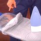 Try ironing with aluminium foil
