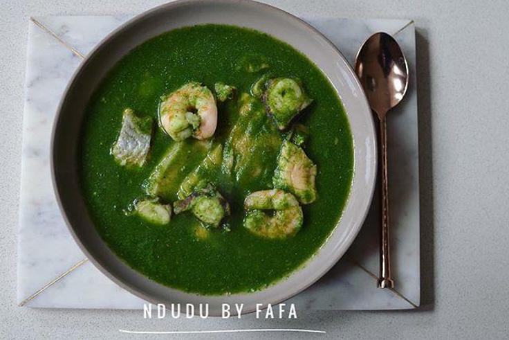 Spinach soup