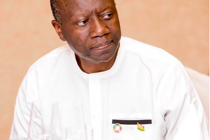 Ghana's Finance Minister, Ken Ofori-Atta.
