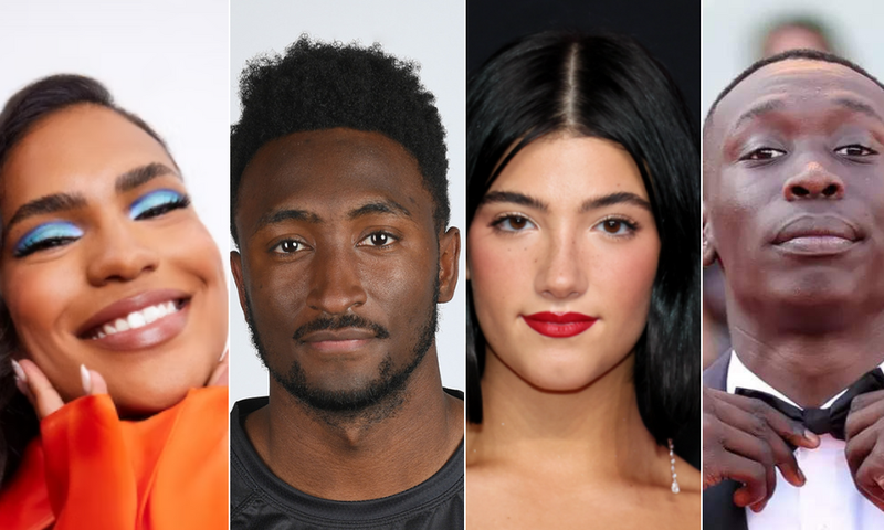 Monet McMichael, Marques Brownlee, Charli D’Amelio and Khaby Lame