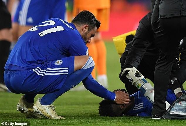 Daniel Amartey suffers horror leg break in English Premier League