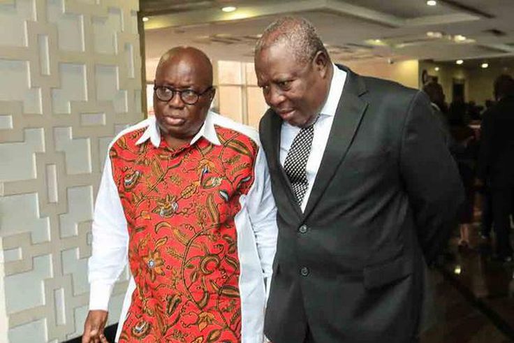 Nana Addo with Martin Amidu