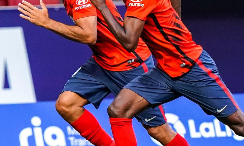 Partey recounts meeting Falcao, Diego Costa at Atletico Madrid after watching them on TV