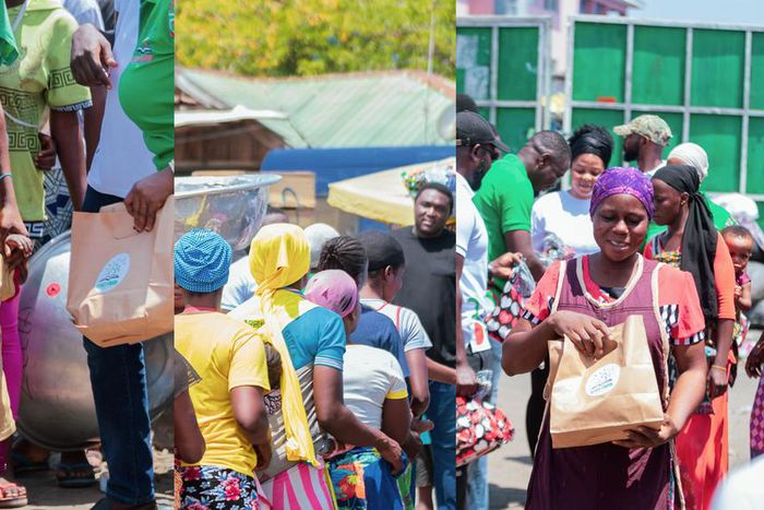 Alhaji Fawan Foundation spreads love and joy to kayayei sisters during Eid