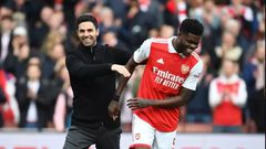 Mikel Arteta: Playing Thomas Partey at right-back worked really well