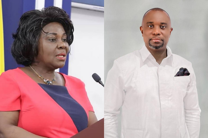 Cecilia Dapaah and Novihoho Afaglo