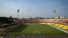 A picture of the Accra Sports Stadium during the Ghana vs Congo match. Captured by Nicolas Horni.