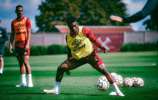 See photos of Mohammed Kudus' first training with West Ham