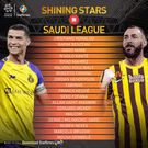 Shining stars in Saudi League