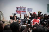 Save Ghana Football Demonstration